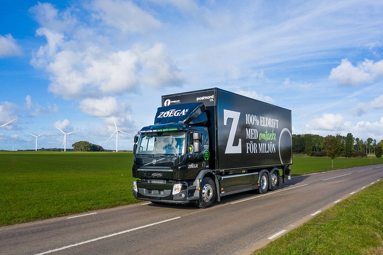 Zoégas electric truck