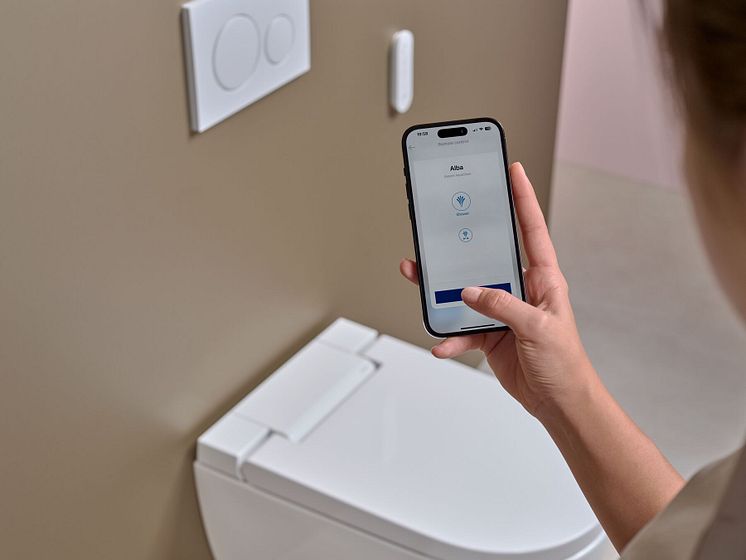 Geberit AquaClean Alba ja Geberit Home -sovellus