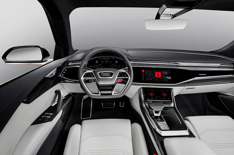  Audi Q8 sport concept med integrerat Android 2 