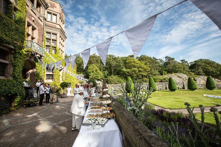 Lördagens Garden party blev en succé.