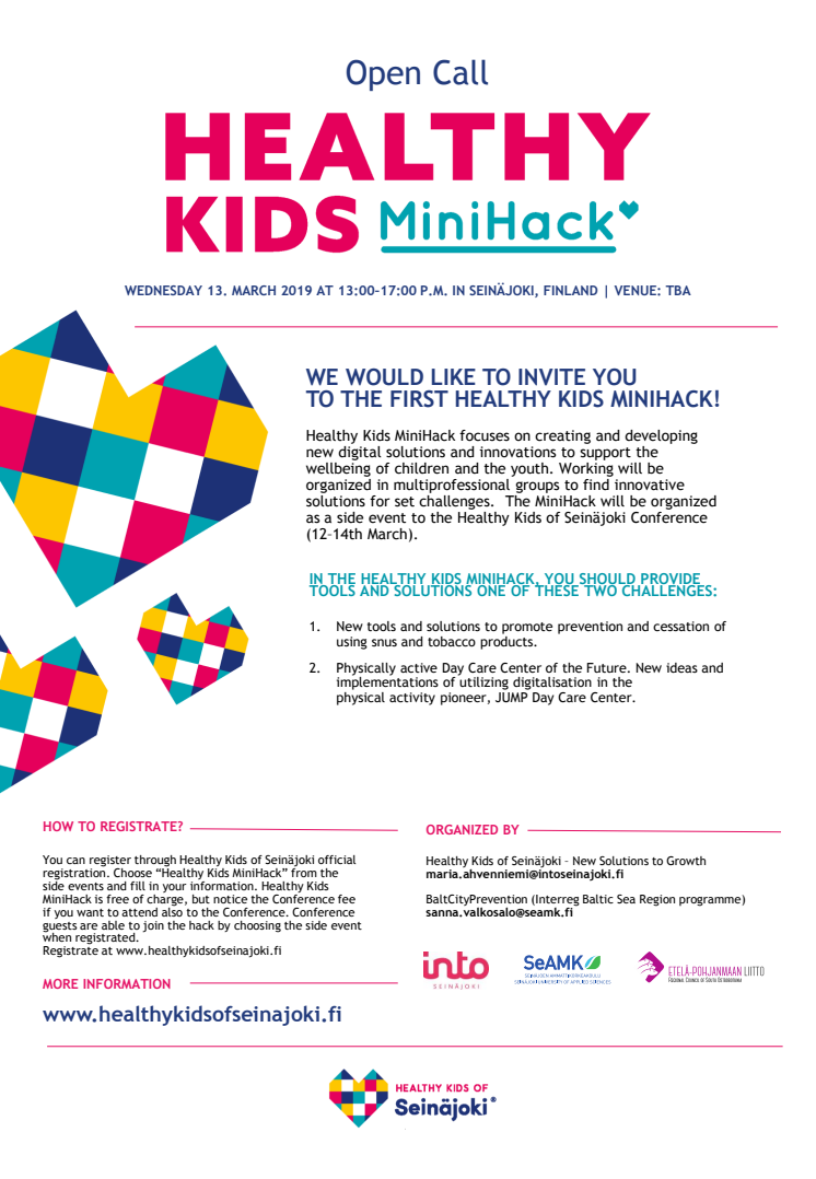 Healthy Kids MiniHack Program