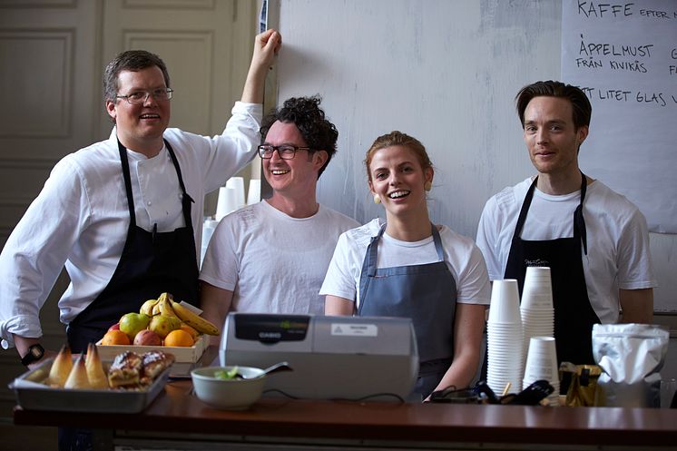 Härligt gäng på Atelier Food