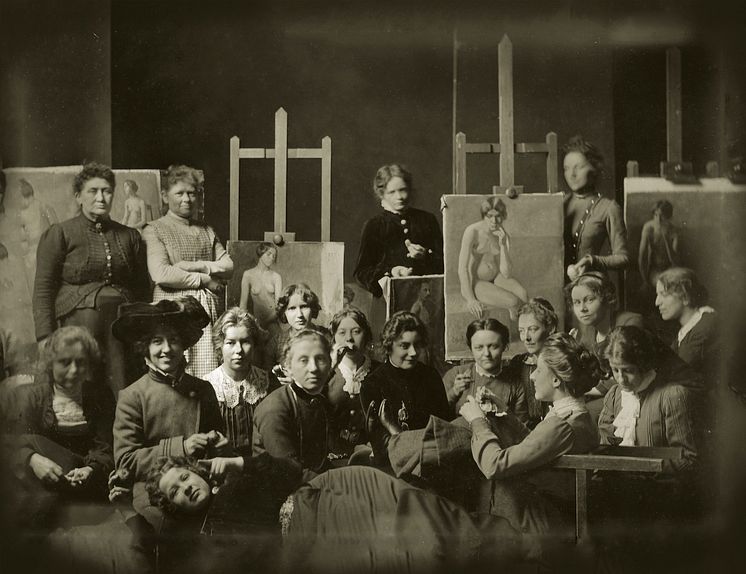 Kunstskolen for kvinder, Kunstakademiet i København, 1903