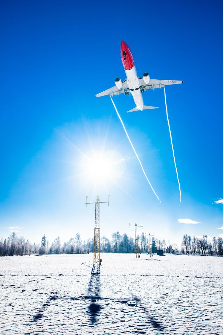 Norwegian Boeing 737-800. Foto: Jørgen Syversen