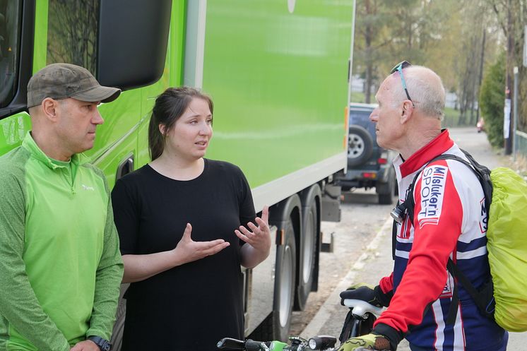 Samarbeid med SLF om blindsoneteknologi