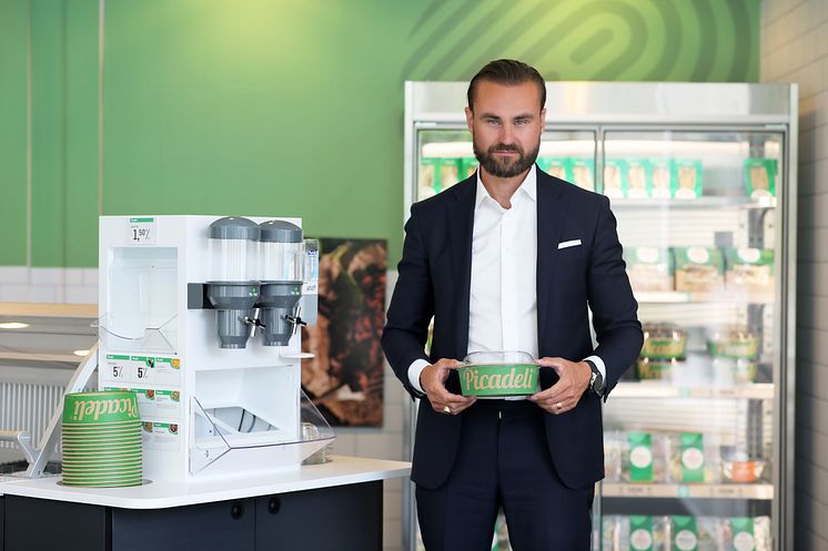 David von Laskowski, President and CEO of Picadeli and Greenfood Group