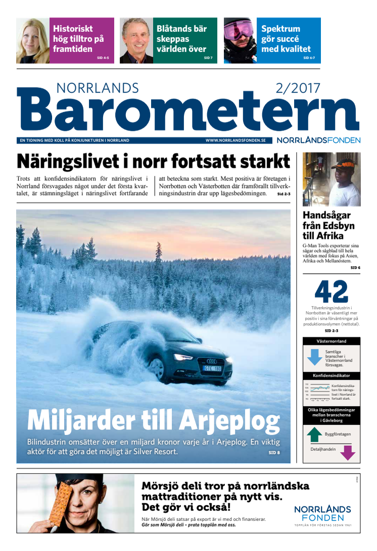 Norrlandsbarometern Nr 2 2017