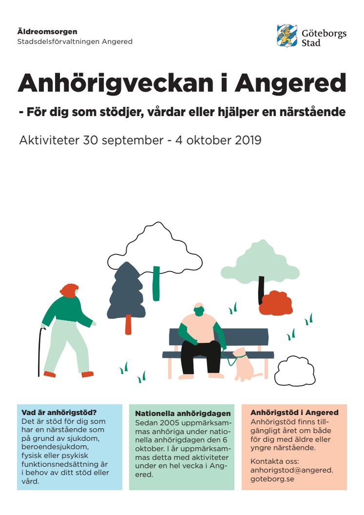 Anhörigveckan i Angered- Program