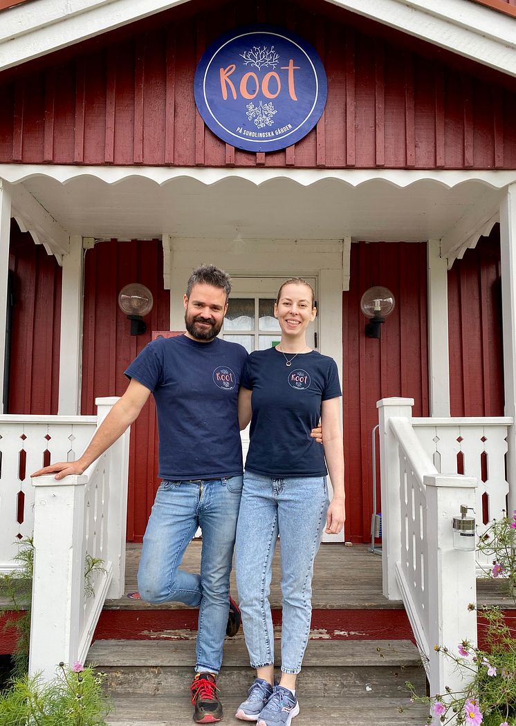 Dan Allen och Kerstin Hörnfeldt på Root i Tavelsjö