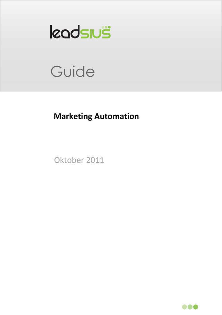 Guide: Vad är Marketing Automation
