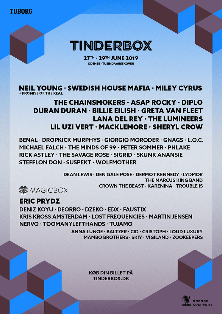 Tinderbox 2019 poster