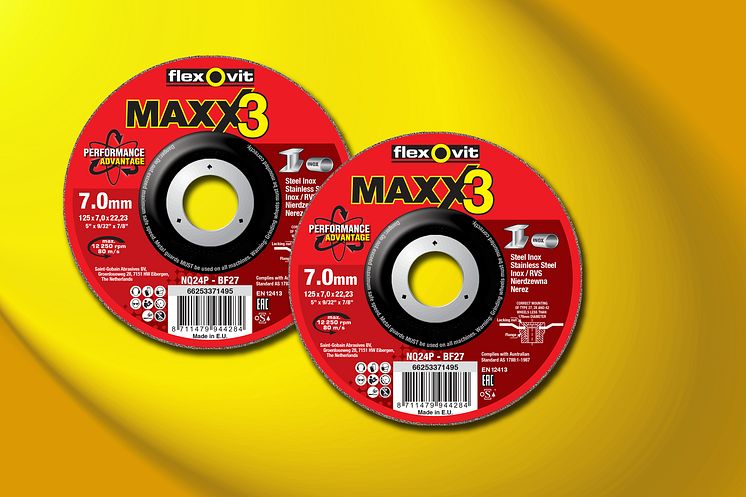 Flexovit MaXX 3 navrondeller - Produkt 1