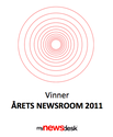 Mynewsdesk: Redningsselskapet, MIBA og KLP er kåret til Årets Newsroom 2011