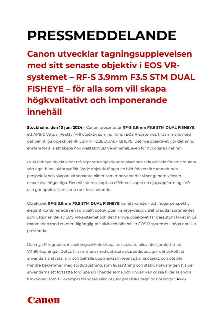 Pressmeddelande Canon RF-S 3.9mm F3.5 STM DUAL FISHEYE.pdf