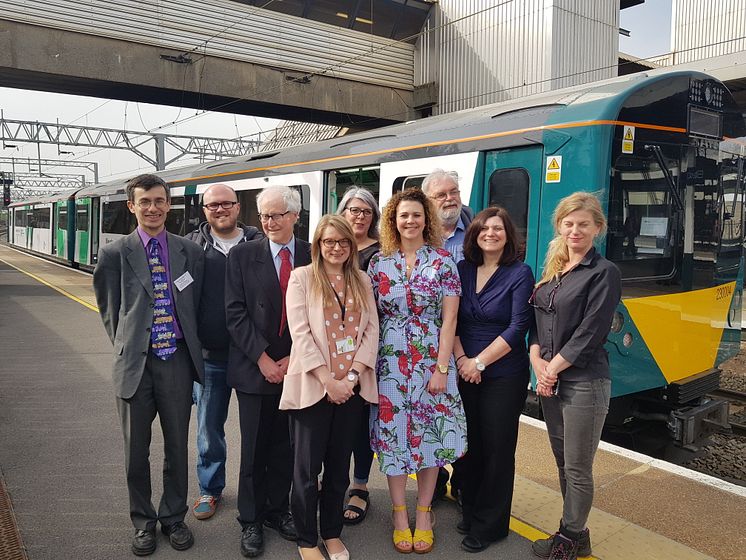 230004 enters service on the Marston Vale Line