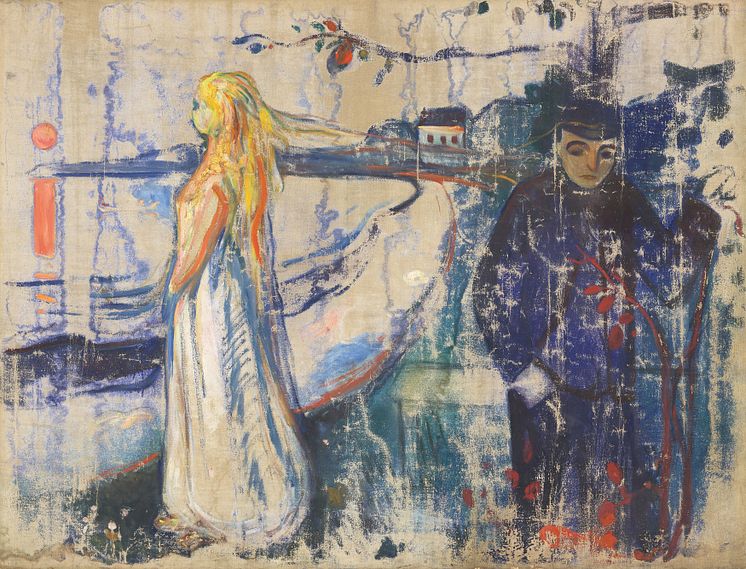  Edvard Munch: Løsrivelse / Separation (1894)