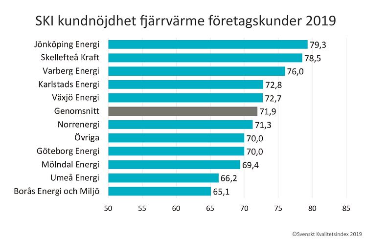 SKI fjärrvärme företagskunder 2019