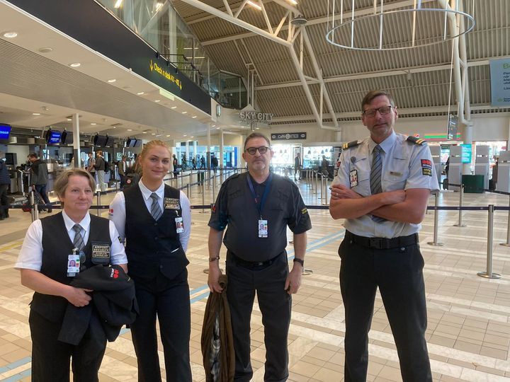 Securitas hjälper till på Terminal 4