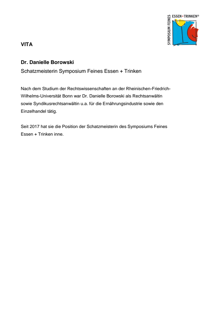 Vita Dr. Danielle Borowski
