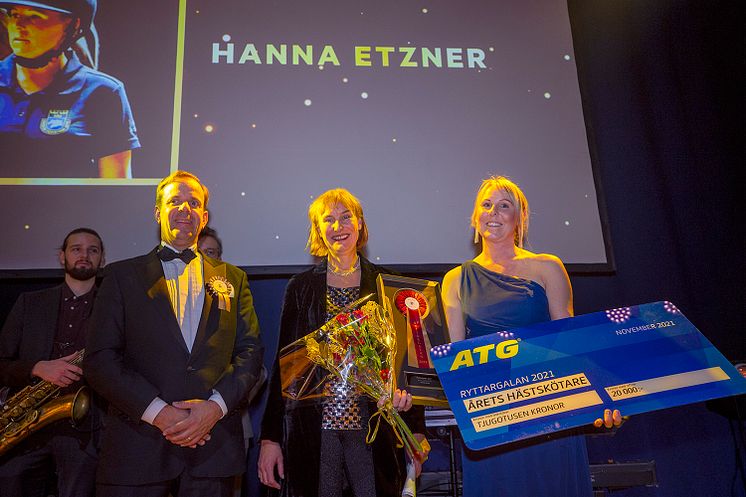 Hanna Etzner - årets hästskötare