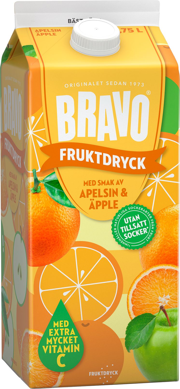 Fruktdryck Apelsin Äpple