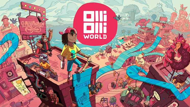 OlliOlli World Key Art 16-9