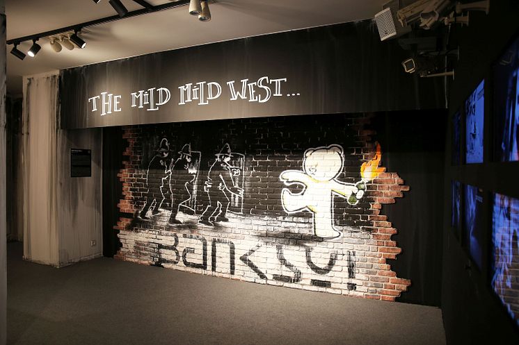 Ausstellung "House of Banksy" in Leipzig