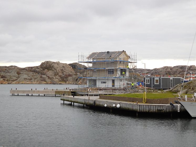 Cembrit Windstopper Extreme klarar 12 månader utan fasad