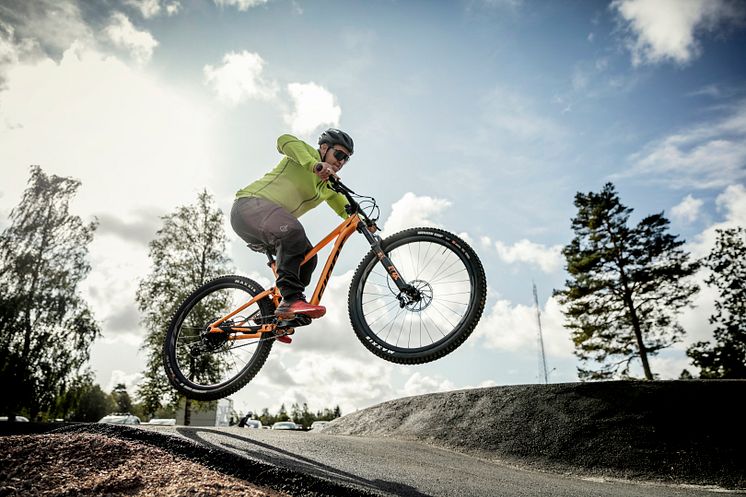 Cykel på Billingen Skövde.