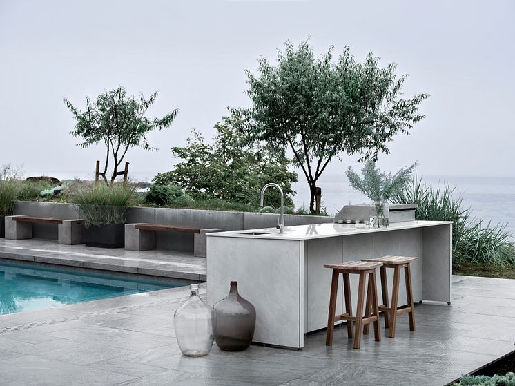 Ballingslöv Outdoor kitchen-Dekton Albarium (3)