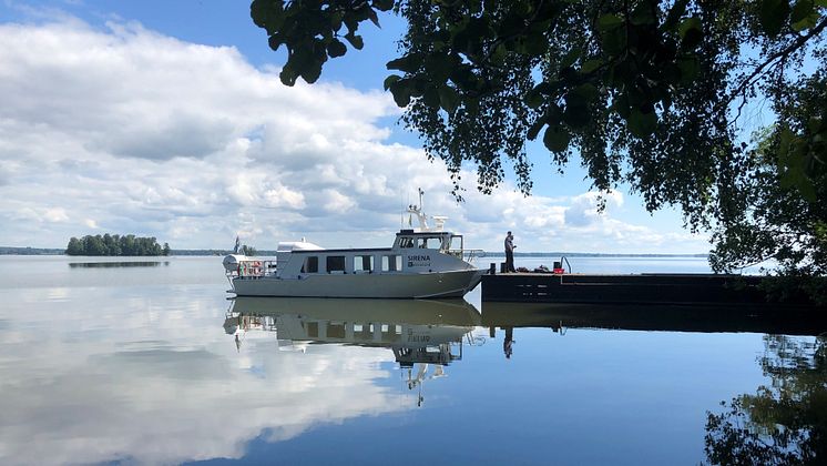 MF Sirena på Hjälmaren Foto: Visit Örebro 