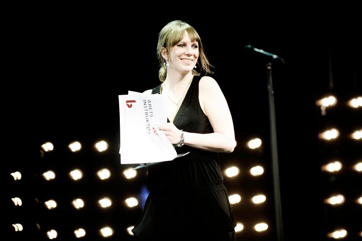 Reumert-modtager i kategorien Årets Instruktør 2013, Minna Johannesson