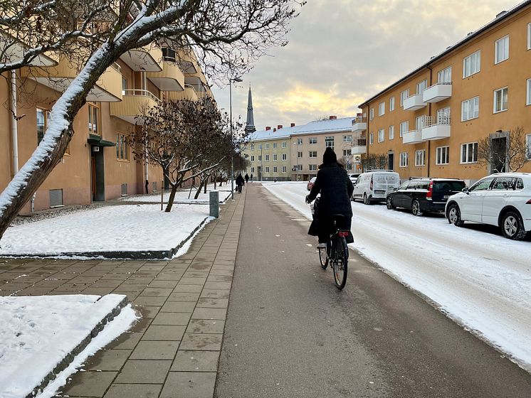 Markvärme gata