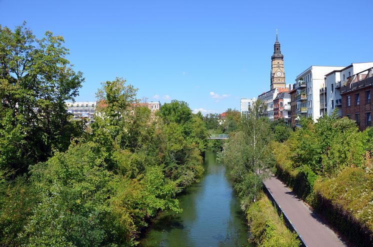 Leipziger Wasserfest - Karl-Heine-Kanal und Philippuskirche