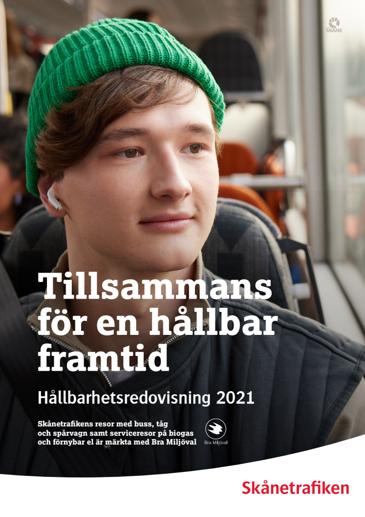 Skånetrafiken Hållbarhetsredovisning 2021