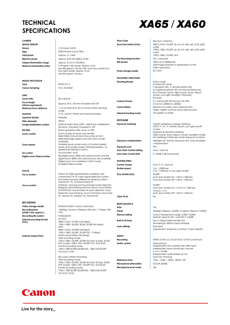 Teknisk specifikation Canon XA65-XA60.pdf