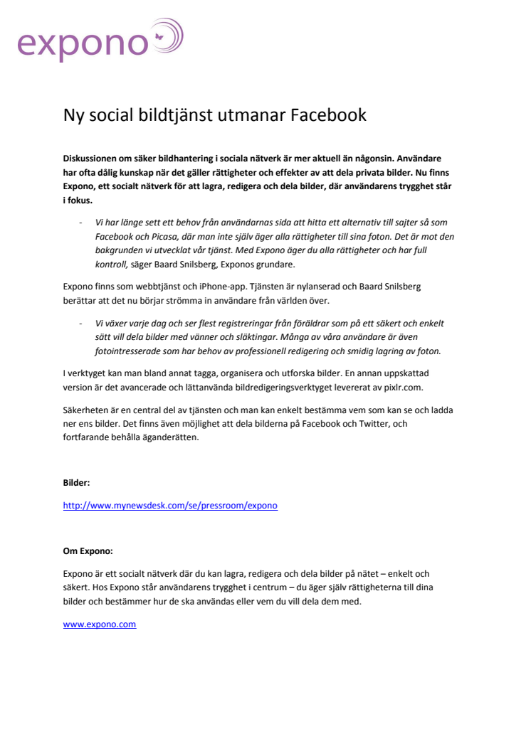 Ny social bildtjänst utmanar Facebook