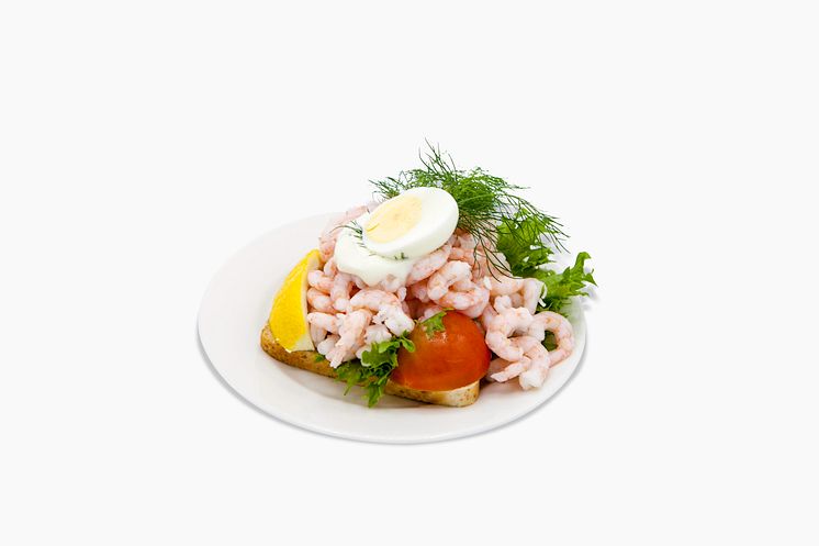 Shrimp Sandwich an Bord von Tallink Silja