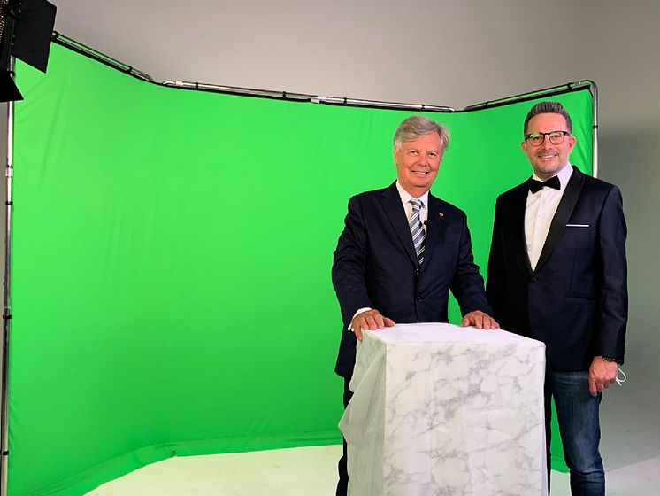 Felix Burda Award 2021: Dreh im Green Screen