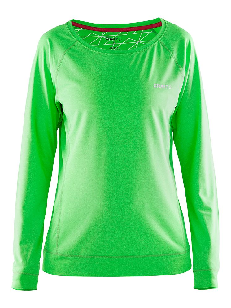 Pure light sweatshirt (dam) i färgen gecko melange. Rek pris 500 kr.