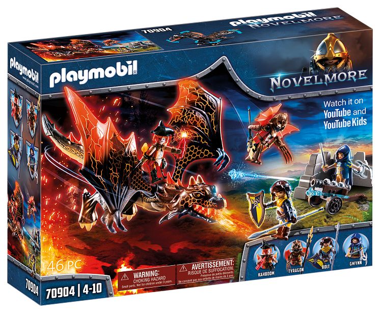 Novelmore Drachenattacke (70904) von PLAYMOBIL