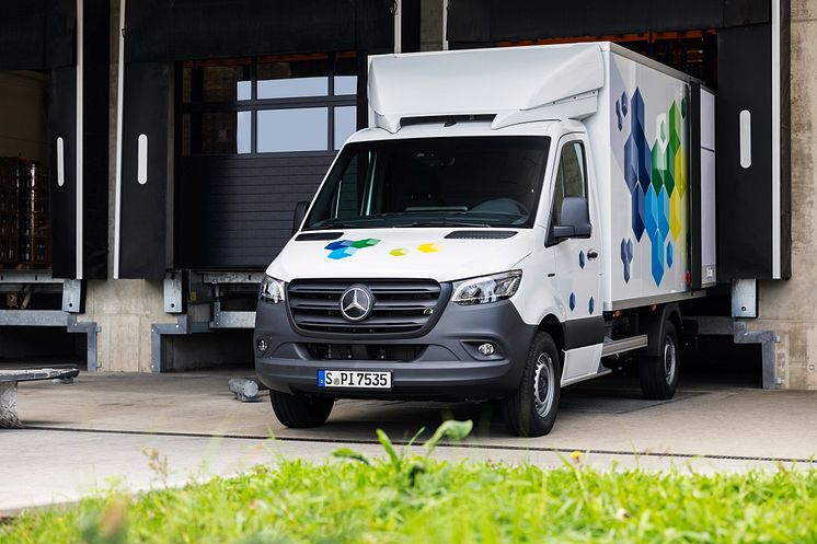 Nya Mercedes-Benz eSprinter som chassi kan förses med en mängd olika påbyggnader.