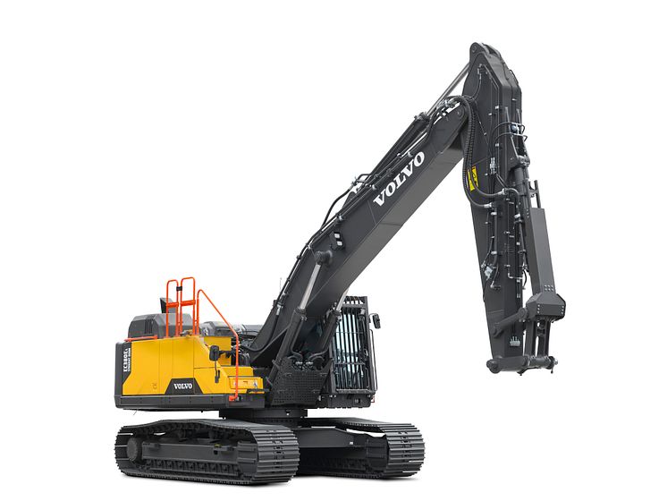 Volvo EC380E Straight Boom - frilagd