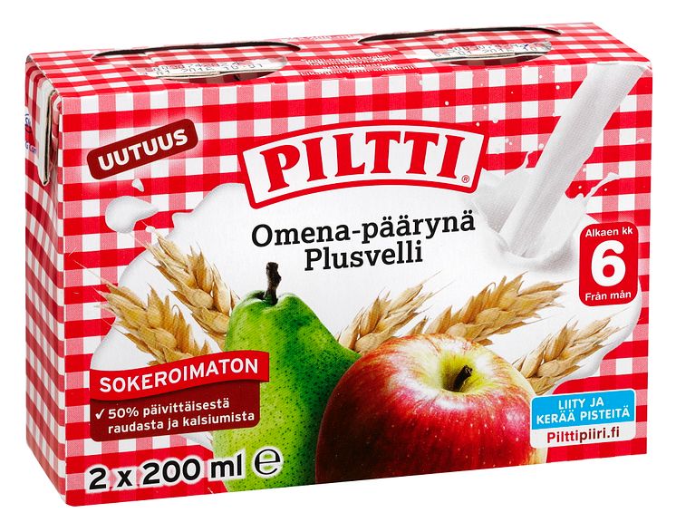 Piltti Omena-päärynä Plusvelli