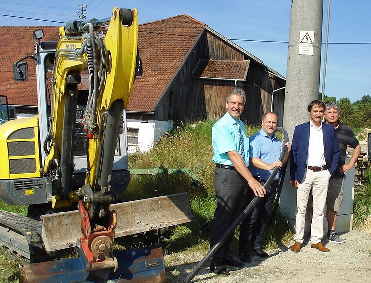 Das Bayernwerk informierte über mehrere Baumaßnahmen in Tittling.