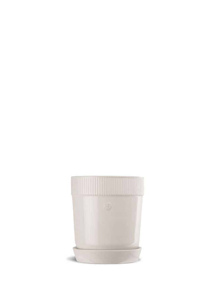 Elise herb pot white - 5018488_front