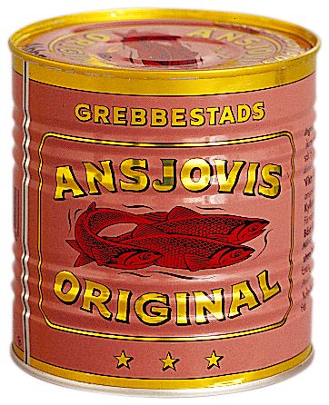 Grebbestads Ansjovisfiléer 860 g