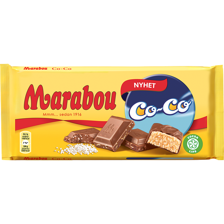 Marabou Co-co_ 185g e Wrapper Front Sweden_LR