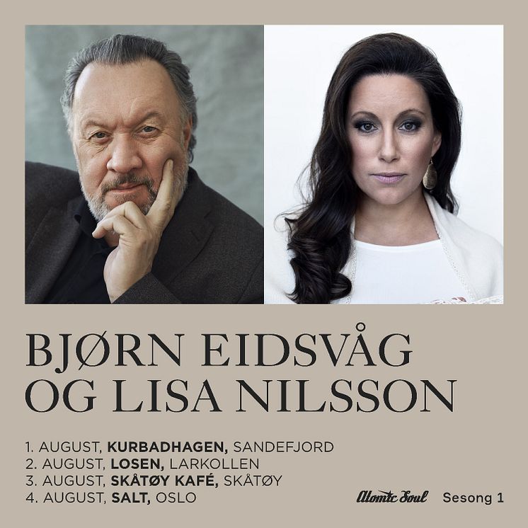 Bjørn Eidsvåg og Lisa Nilsson 