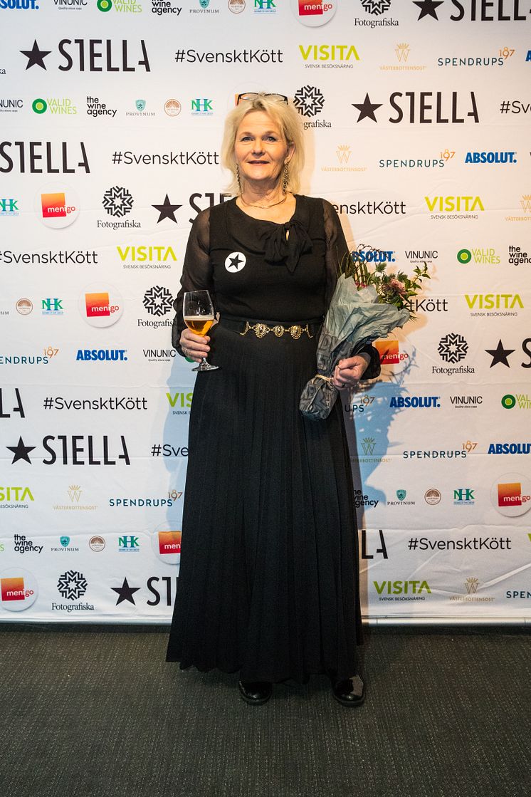 Stellagalan konferencier Sissela Kyle